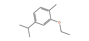 4-Isopropyl-2-ethoxy-1-methylbenzene